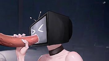 Play Tv woman suck cameraman dick (skibidi toilet porn hentai) - loop