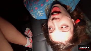 Play WOW! Christmas Miracle!- In Christmas Real Fan Fuck Pornstar in Car - POV - Michael Frost and MihaNika69