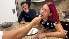 Play Cheating MILF Housewife Can't Resist Friend's Big Dick - Hardcore JAV NTR
