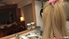 Play Japanese Wife's Kitchen Dick Sucking Delight