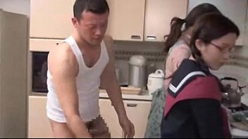 Play Japanese glasses schoolgirl fucked by brothers