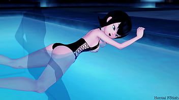 Play Mavis Pool Side Sex Video : Hotel Transylvania