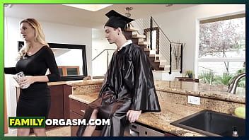 Play Boy Finally Fuck his Stepmom after Finishing College - Kenzie Taylor