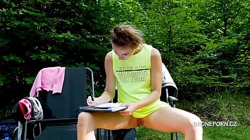 Play Young student Nela - Pussy upskirt porn