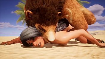Play Furry fucks a bitch in the desert &vert; Big Cock Monster &vert; 3D Porn Wild Life